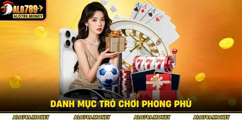 Danh mục trò chơi phong phú
