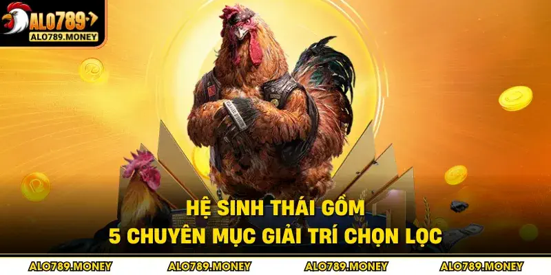 Hệ sinh thái gồm 5 chuyên mục giải trí chọn lọc
