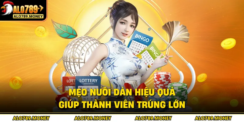 Mẹo nuôi dàn hiệu quả giúp thành viên trúng lớn